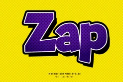 Comic Book Text Effects Set
