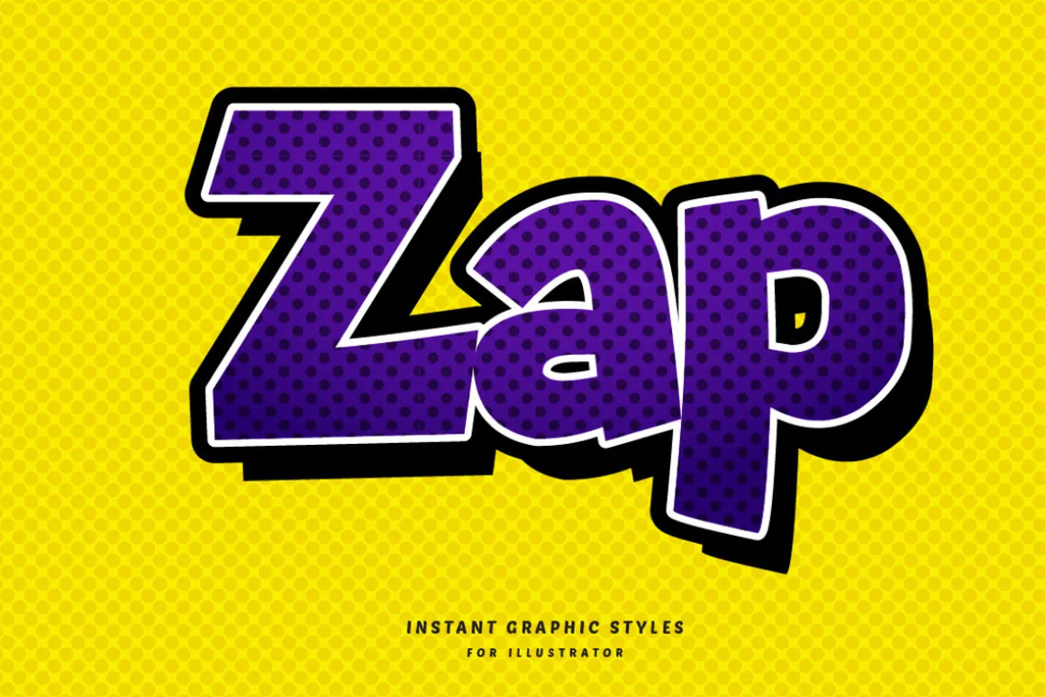 Comic Book Text Effects Set