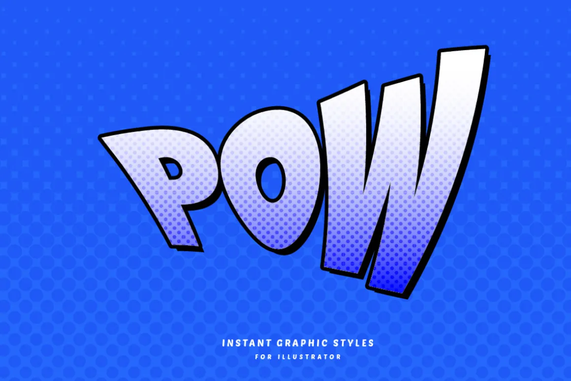 Comic Book Text Effects Set