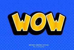 Comic Book Text Effects Set