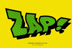 Comic Book Text Effects Set