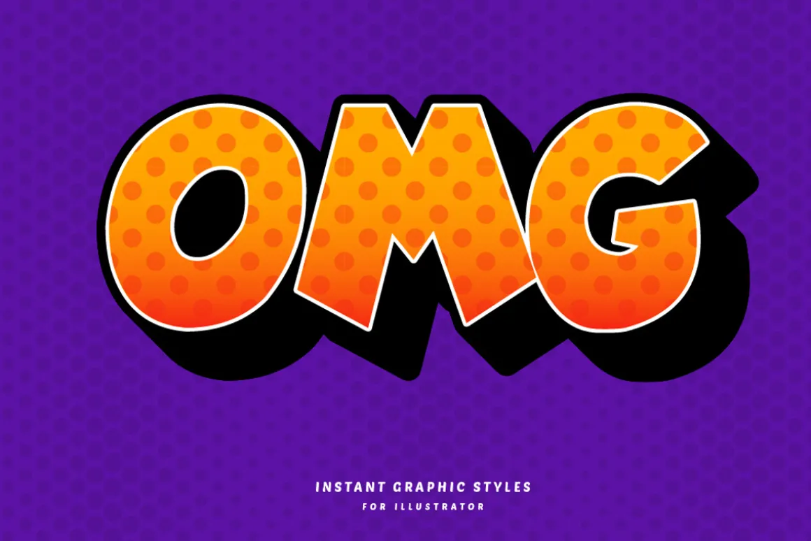 Comic Book Text Effects Set