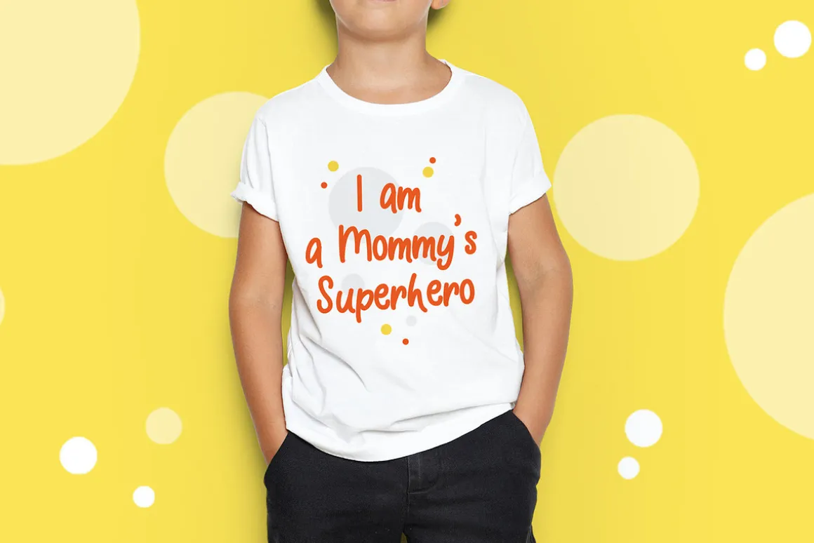 Comic Boys - Kids Bubble Font