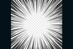 Comics Radial Speed Lines