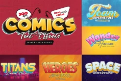 Comic Text Effects