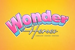 Comic Text Effects