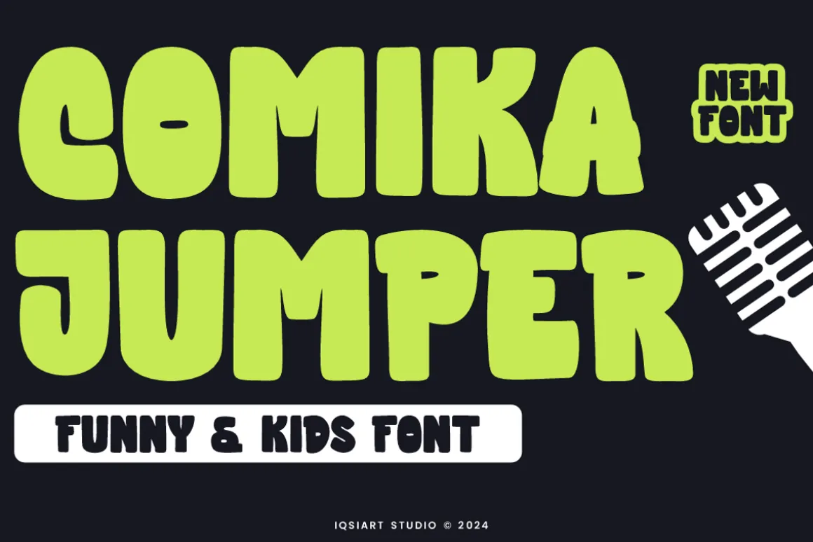 Comika Jumper - Kids & Funny Font