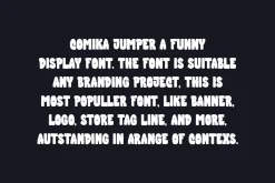 Comika Jumper - Kids & Funny Font