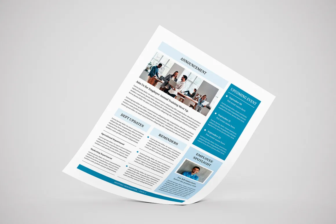 Company Employee Newsletter