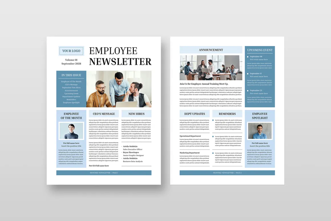 Company Employee Newsletter