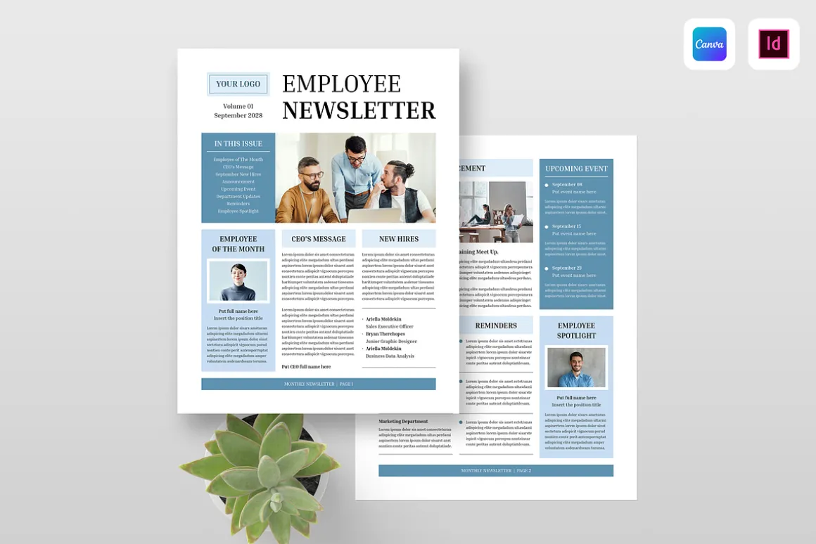 Company Employee Newsletter