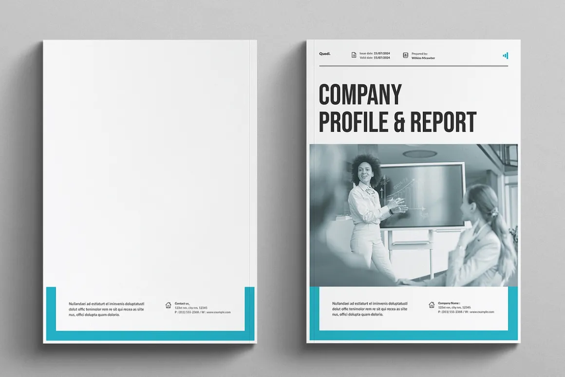 Company Profile & Report Template