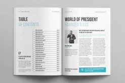 Company Profile & Report Template