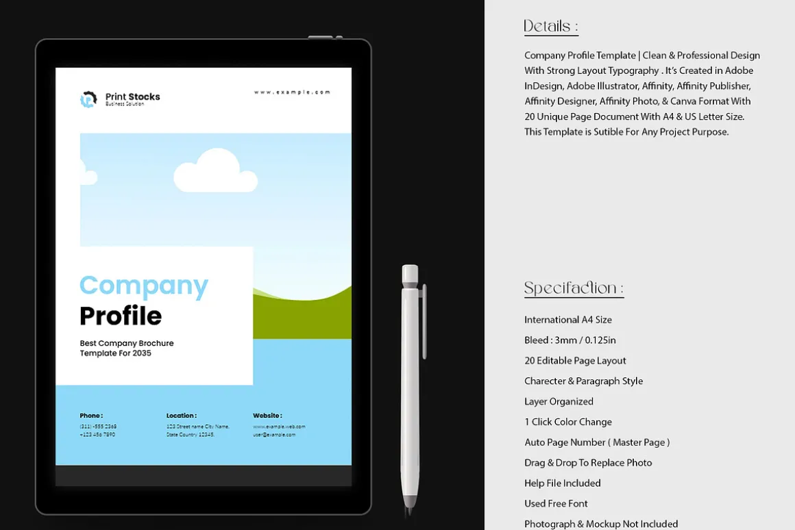 Company Profile Template
