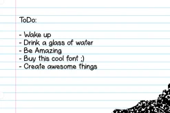 Composition Font + Extras