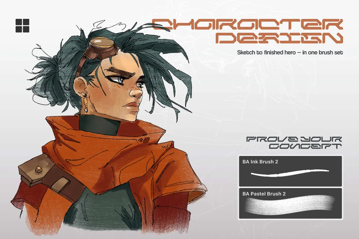 Concept Art Multi-App Brushes