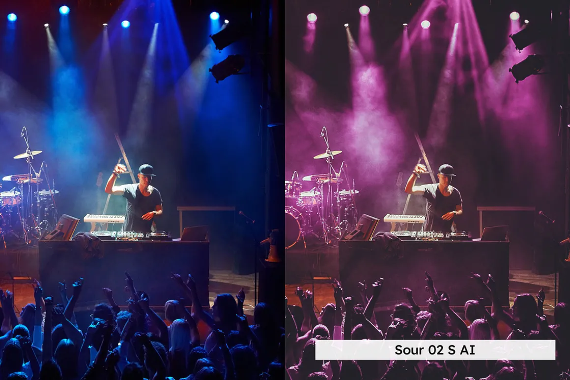 20 Concert Colors Lightroom Presets