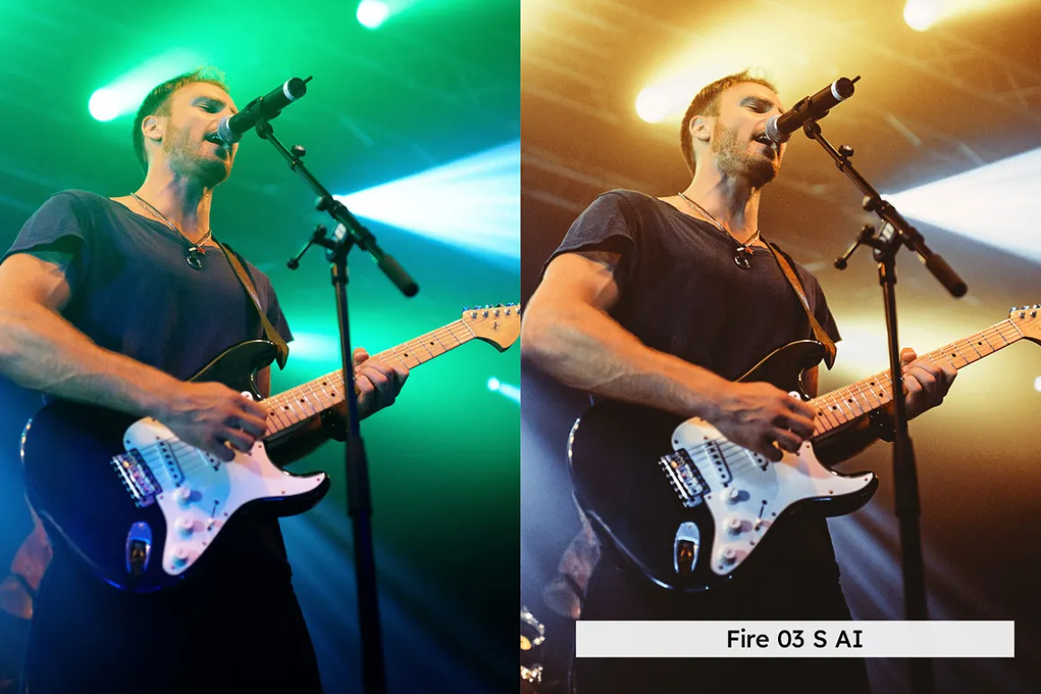 20 Concert Colors Lightroom Presets