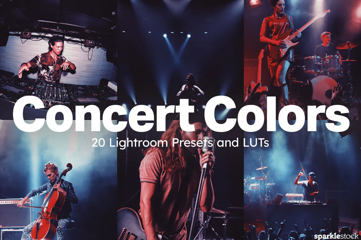 20 Concert Colors Lightroom Presets