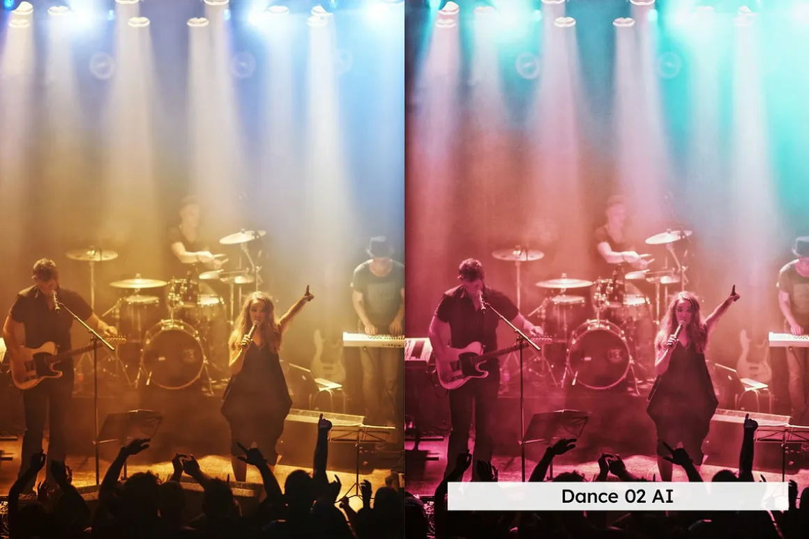 20 Concert Colors Lightroom Presets