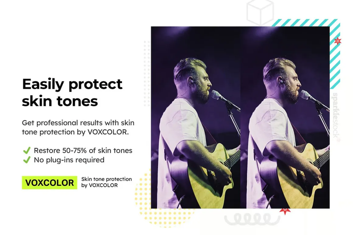 20 Concert Colors Lightroom Presets