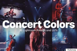 20 Concert Colors Lightroom Presets