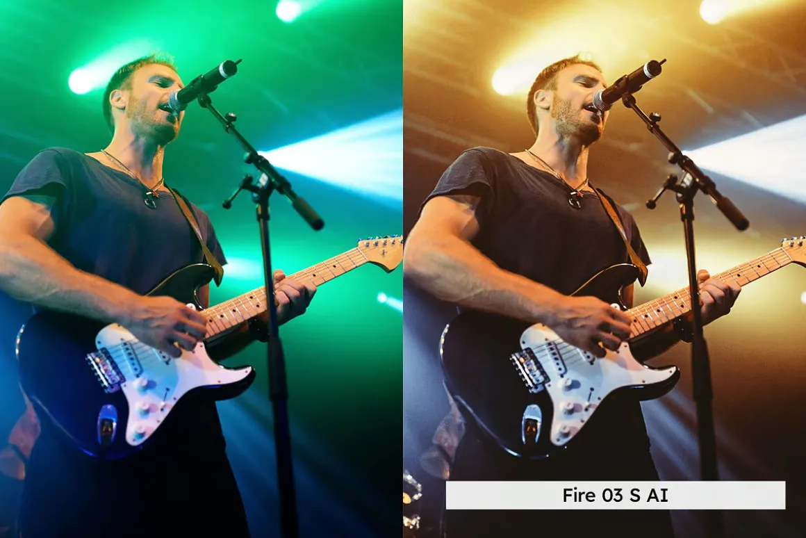 20 Concert Colors Lightroom Presets