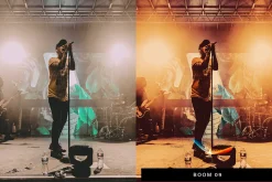 50 Concert Lightroom Presets LUTs