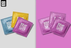 Condom Package Mockup