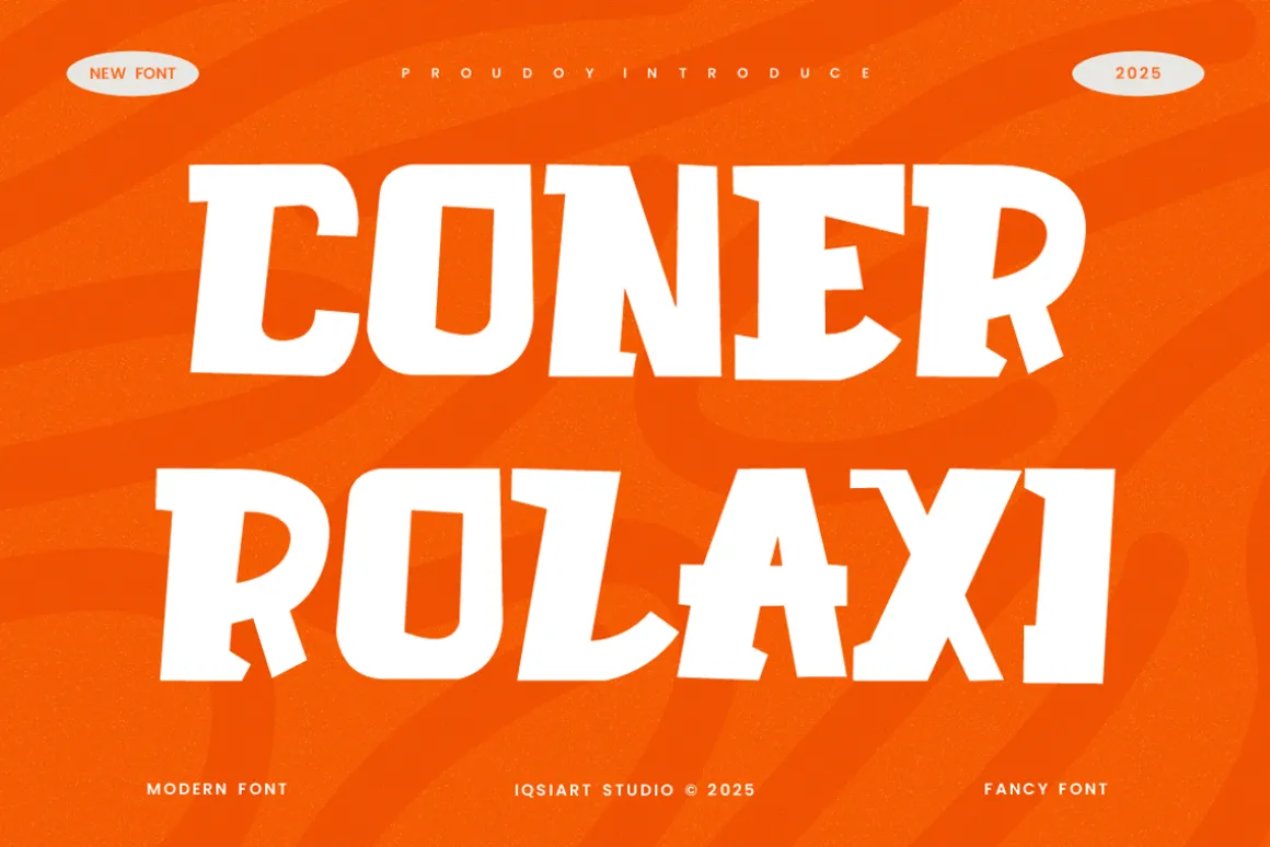 Coner Rolaxi - Fancy Font