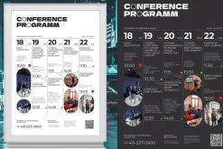 Conference Event Program Poster