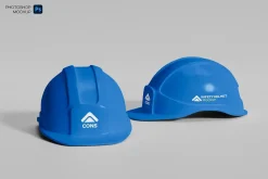 Construction Helmet Mockup