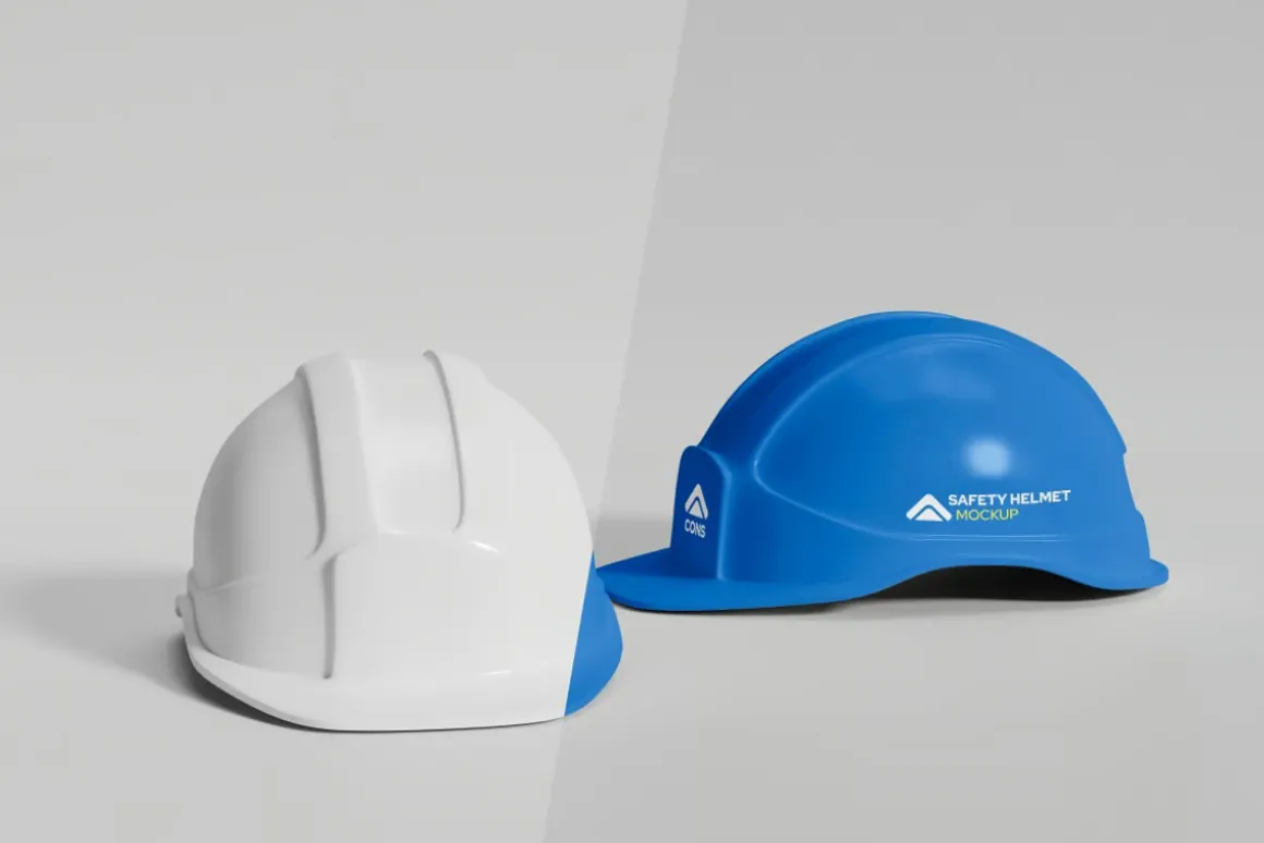 Construction Helmet Mockup