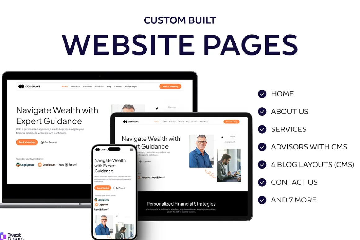 Consulme - Consulting Website