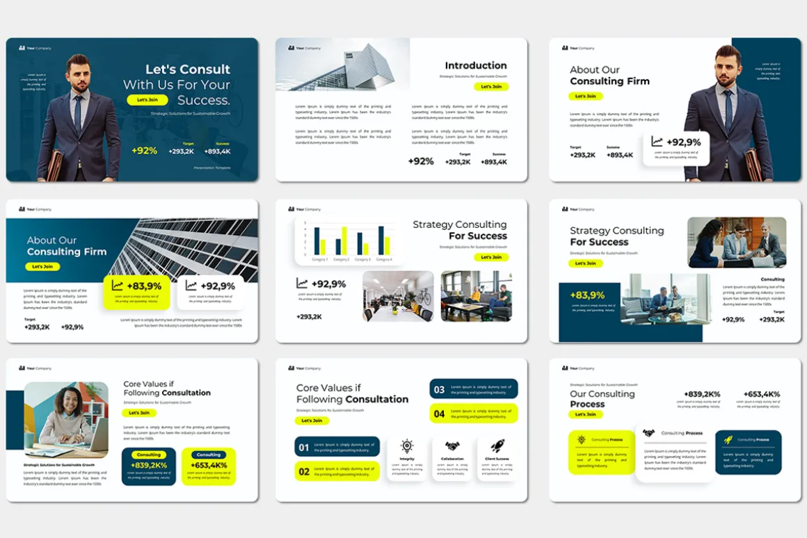 Consulting - PowerPoint Template