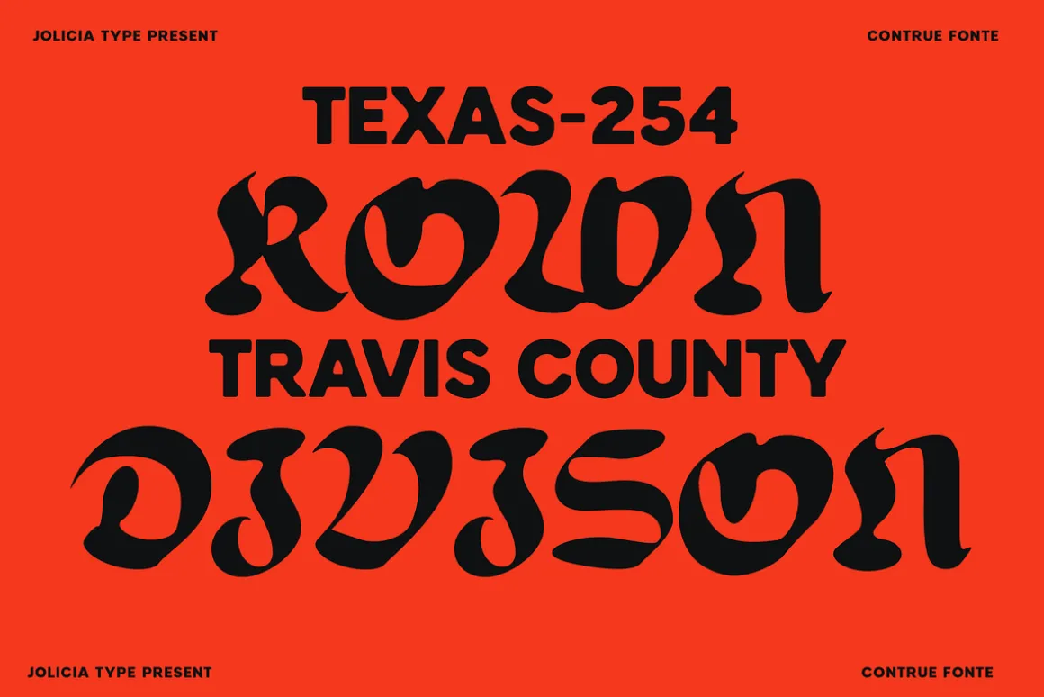 Contrue Fonte | Font Duo