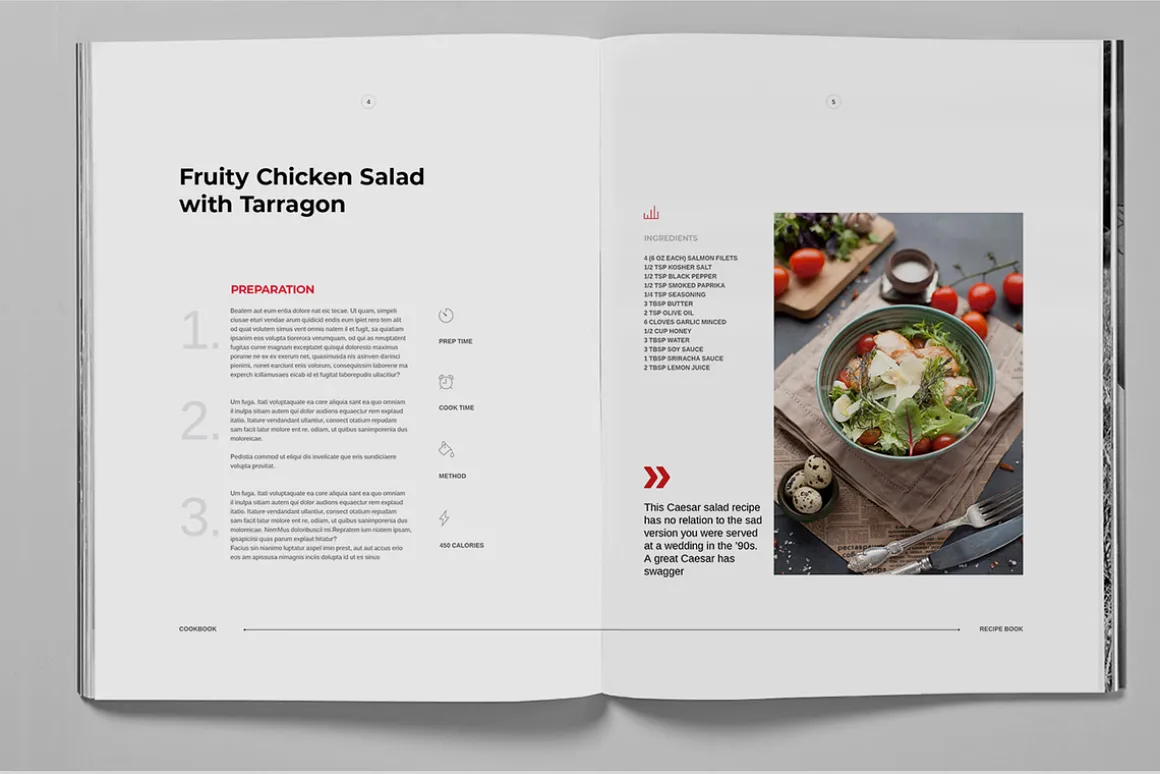 CookBook Brochure Template
