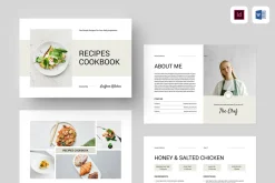 Cookbook / Recipe Book | Word & Indd