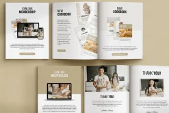 Cookbook / Recipe eBook for Canva
