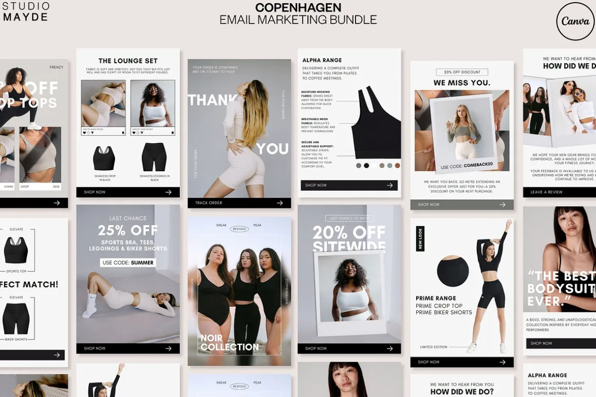 COPENHAGEN | Email Marketing Bundle