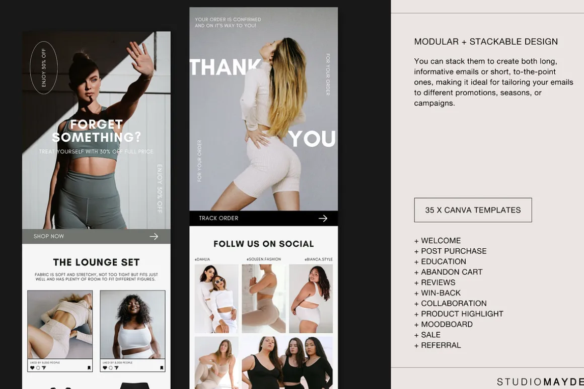 COPENHAGEN | Email Marketing Bundle