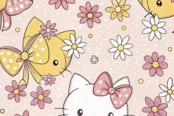 Coquette Bow Seamless Pattern