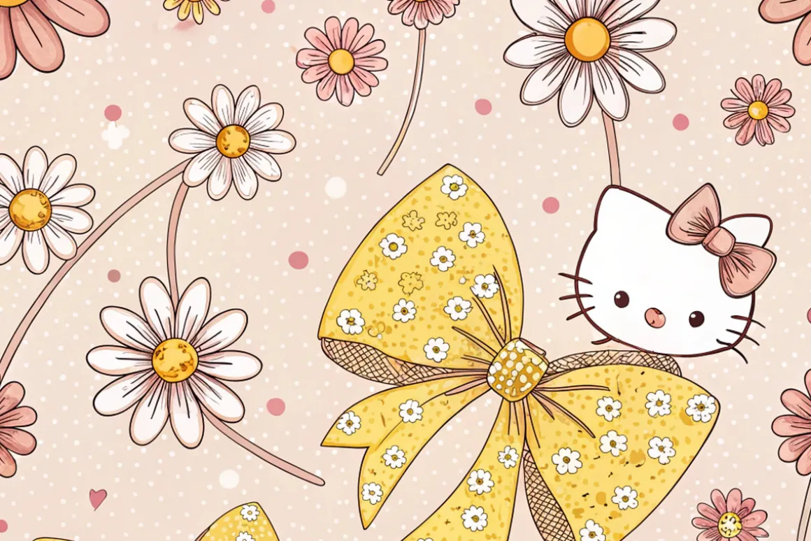 Coquette Bow Seamless Pattern
