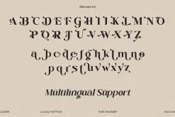 Coralith - Luxury Serif Font