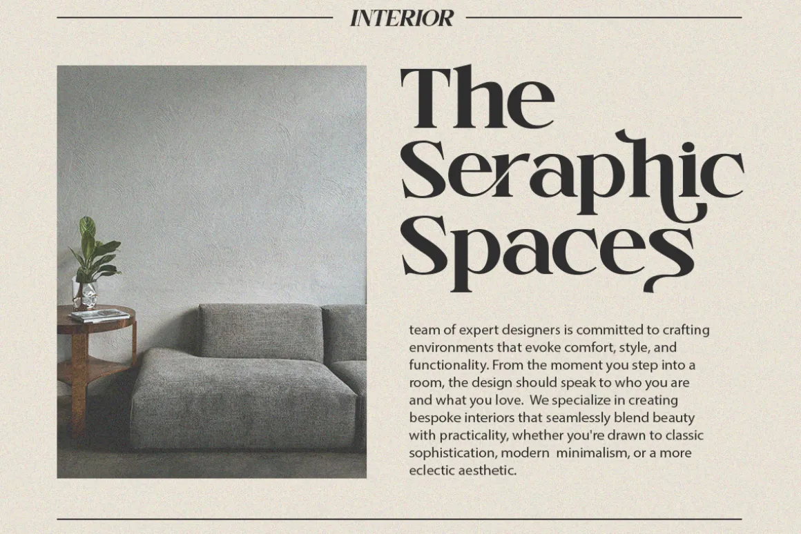 Coralith - Luxury Serif Font