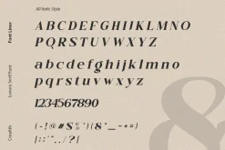 Coralith - Luxury Serif Font
