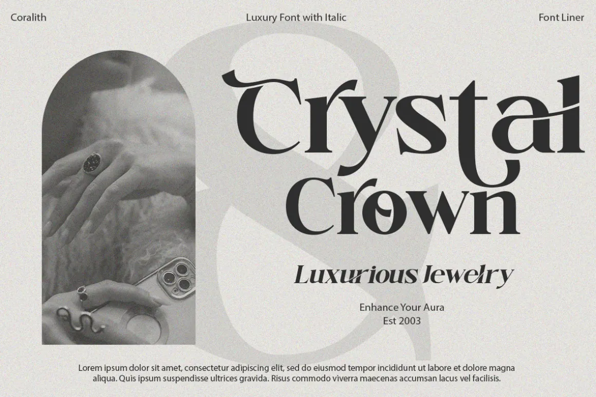 Coralith - Luxury Serif Font