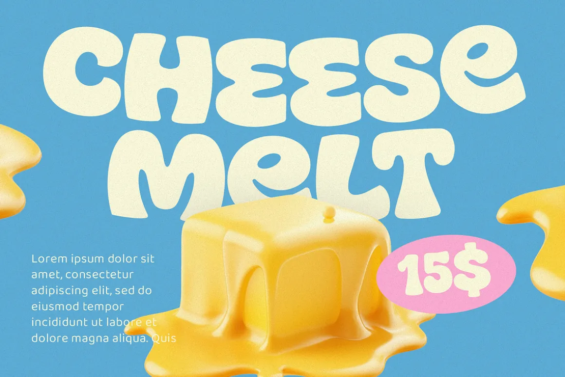 Corela Sweet - Food BoldDisplay Font
