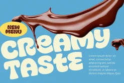 Corela Sweet - Food BoldDisplay Font