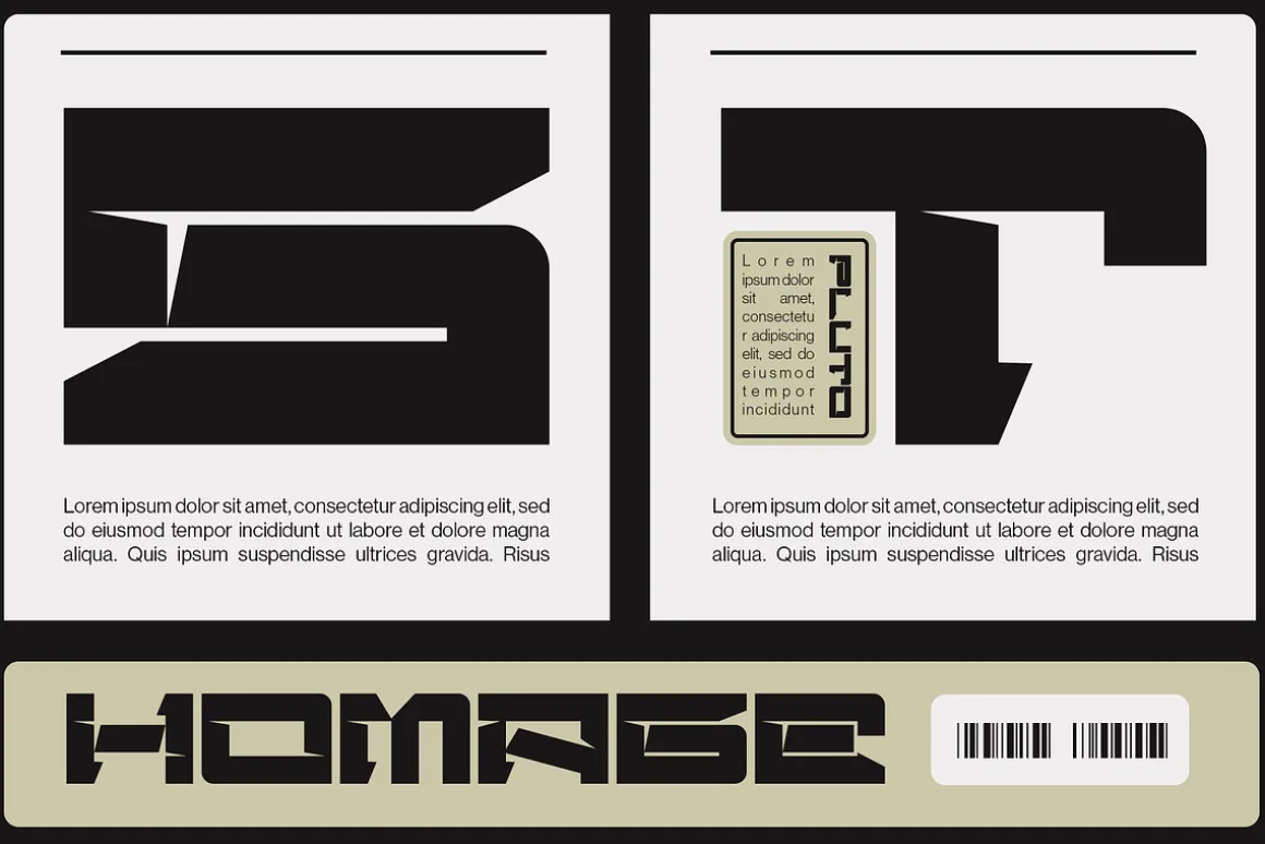 Coret - Expanded Techno Display Type